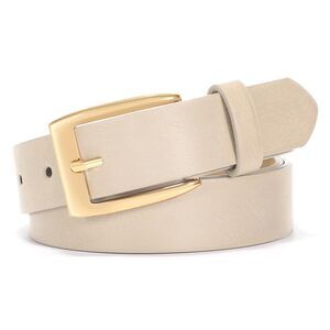 Women Vintage Leather Belt For Jeans Dresses Pants Fashion Ladies Waist Beige🦎